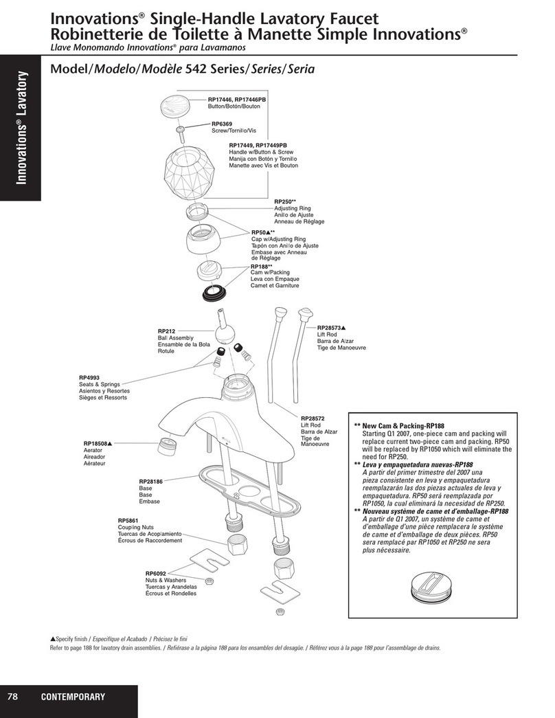 Delta 542 Series User manual