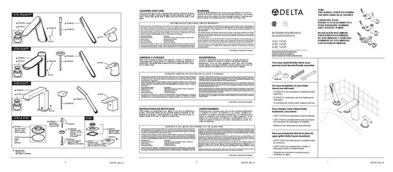 Delta 4782 Series installation guide