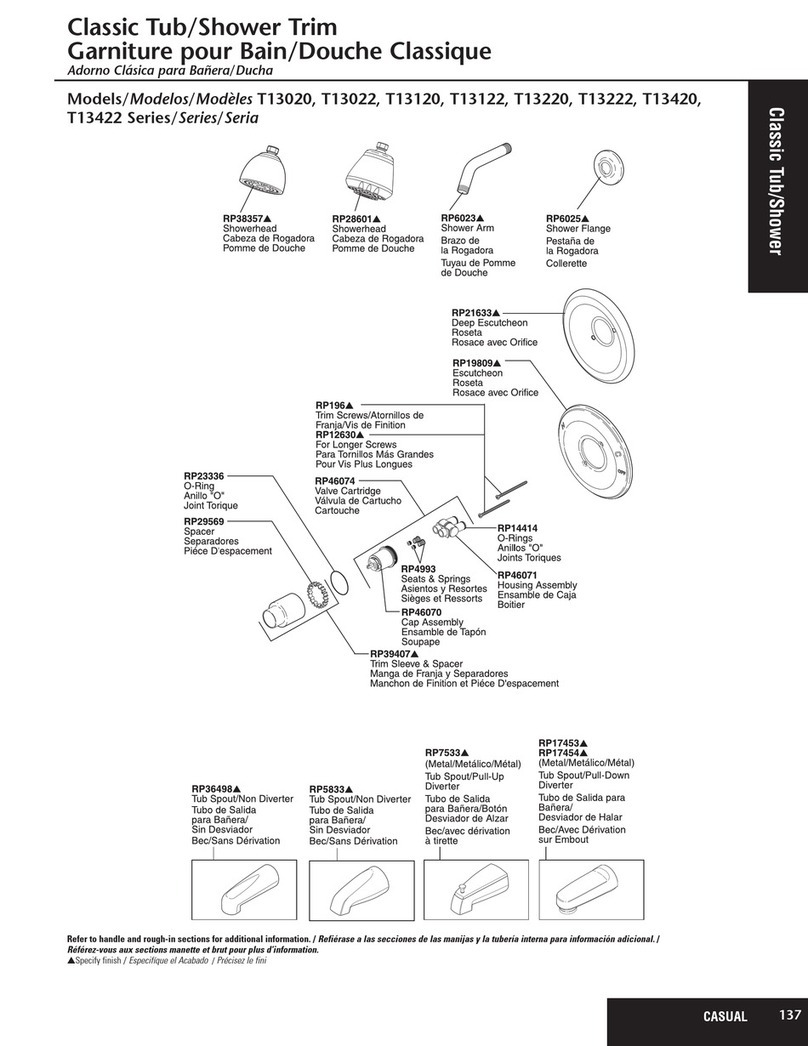 Delta Classic T13020 Series User manual