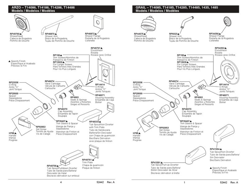 Delta ARZO T14086 User manual