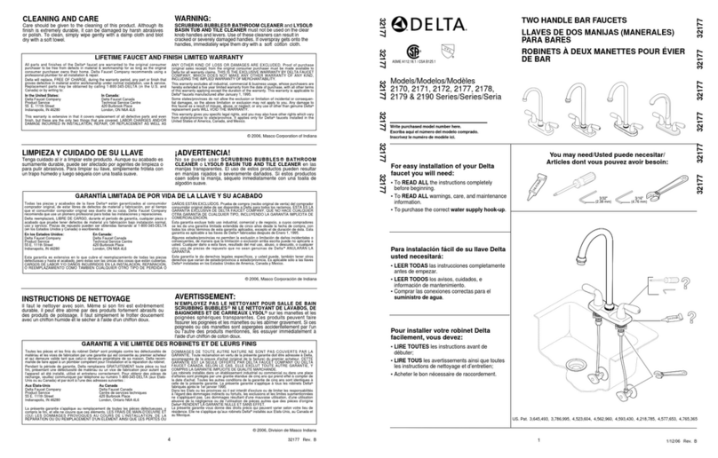 Delta 2177 Series User manual