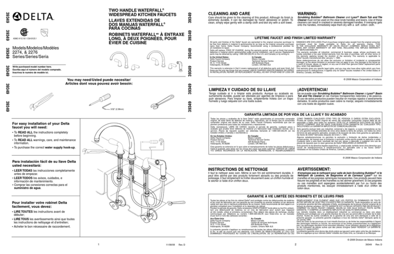 Delta 2274 Series User manual