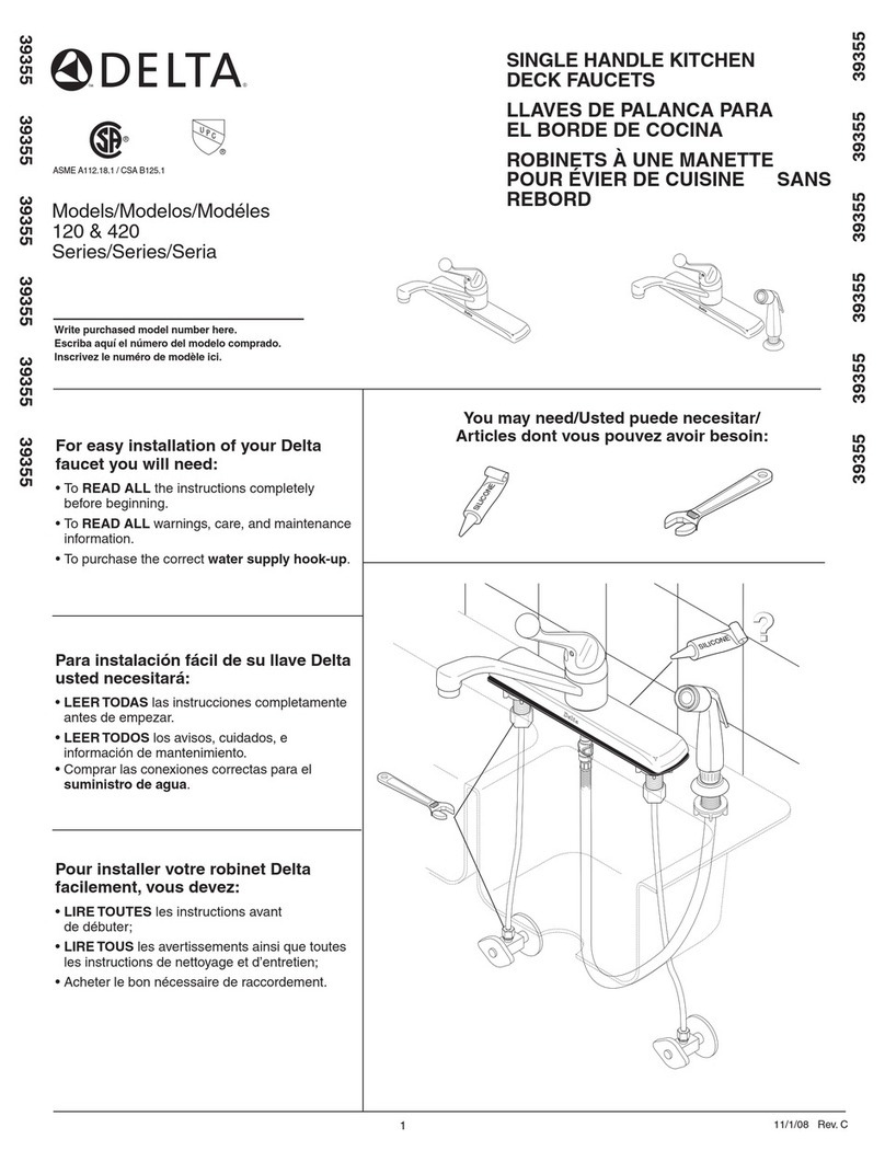 Delta 420 Series installation guide