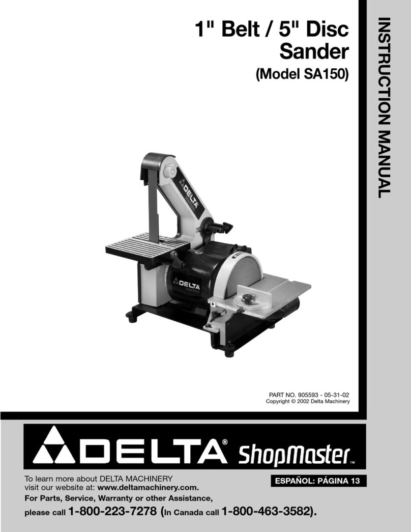 Delta ShopMaster SA150 User manual