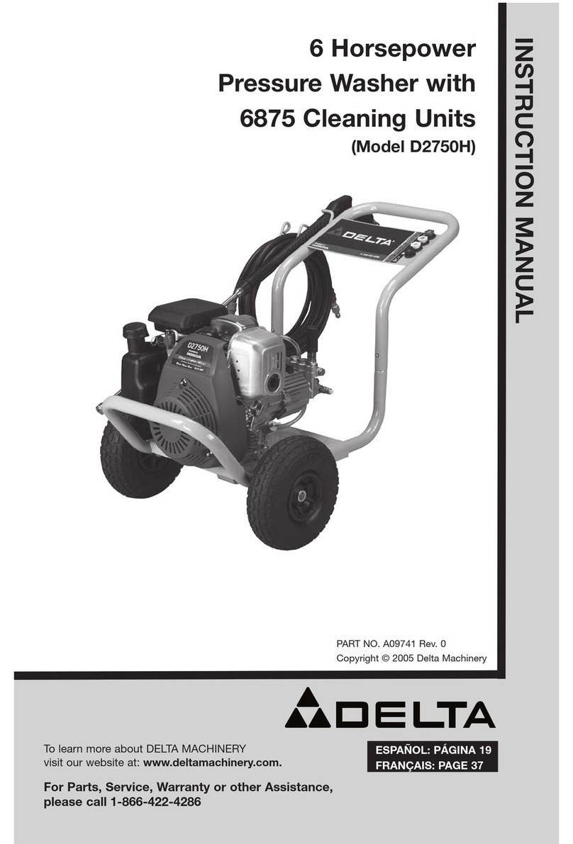 Delta D2750H instruction manual