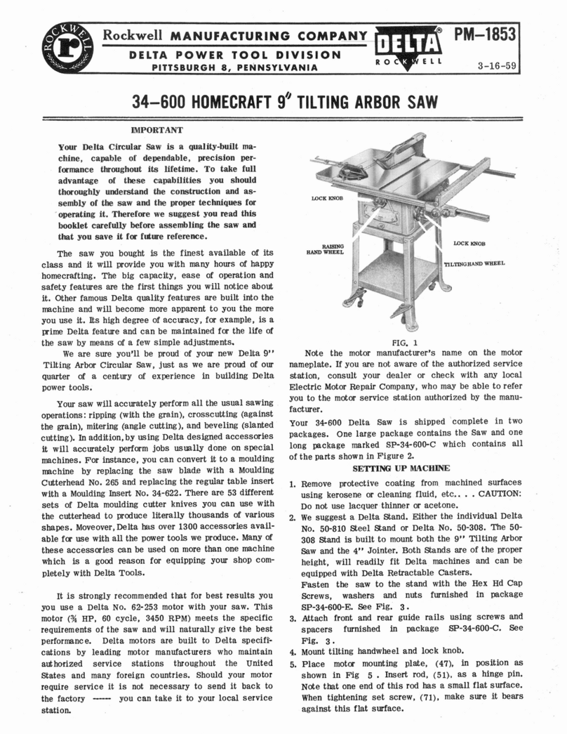Rockwell 34-600 User manual