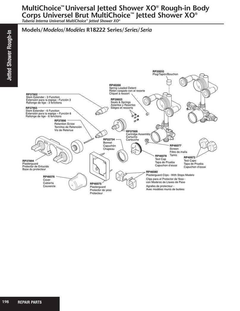 Delta MultiChoice R18222 Series repair parts