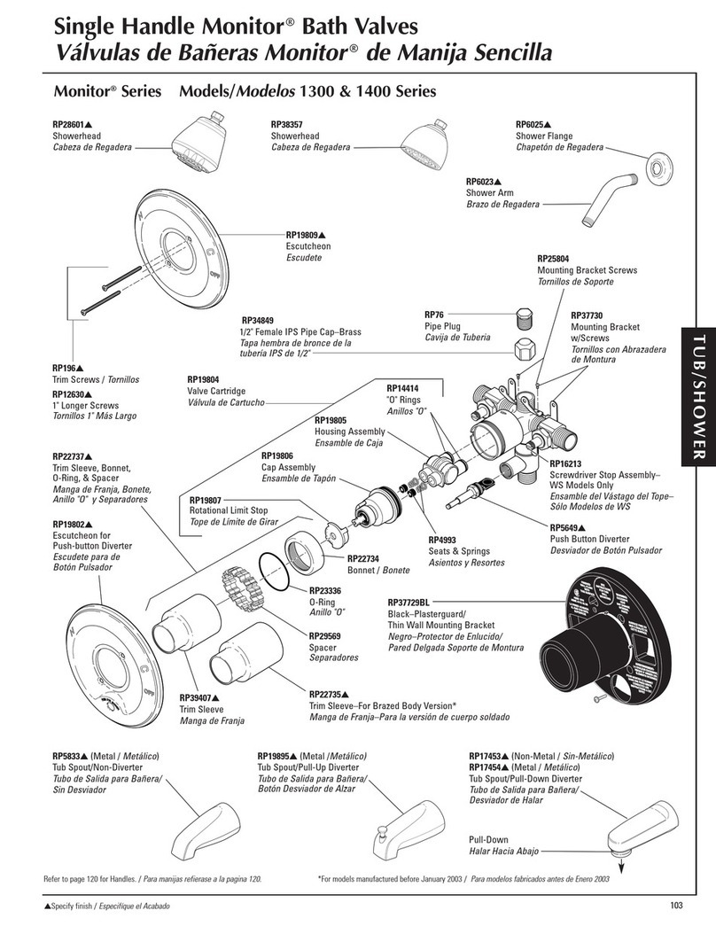 Delta Monitor 1300 Series User manual