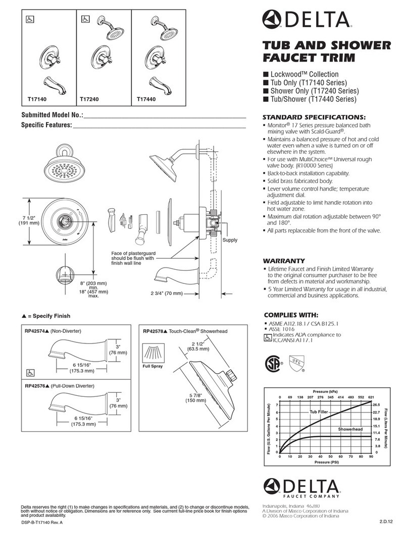 Delta Lockwood T17140 User manual