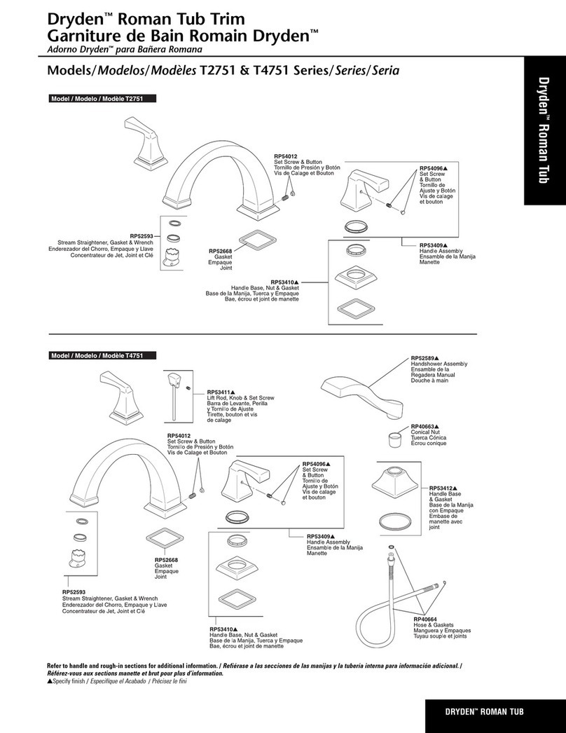 Delta Dryden T2751 Series User manual