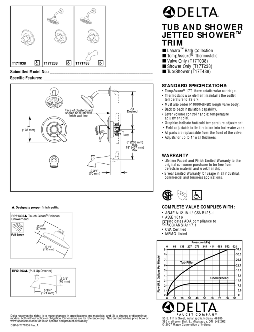 Delta T17T038 User manual