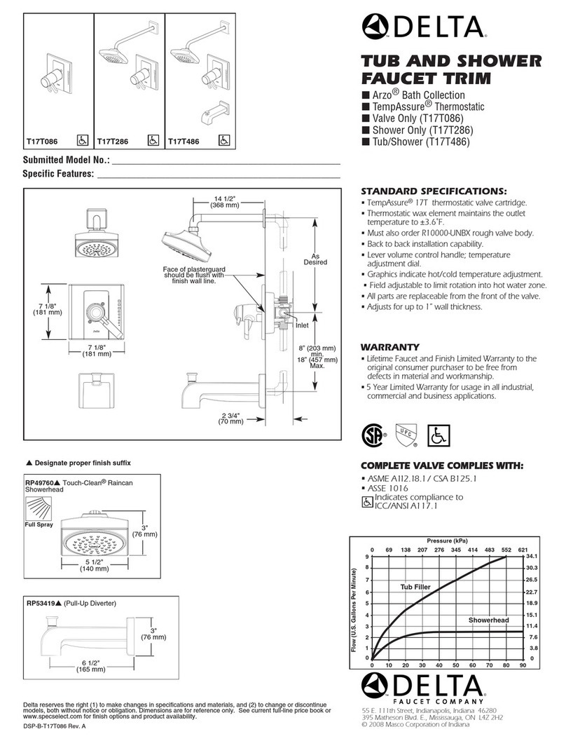 Delta T17T086 User manual