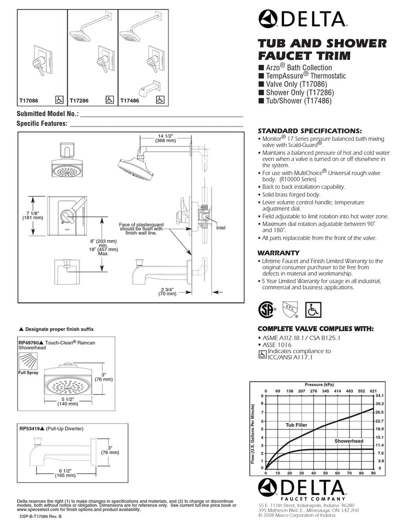 Delta T17086 User manual