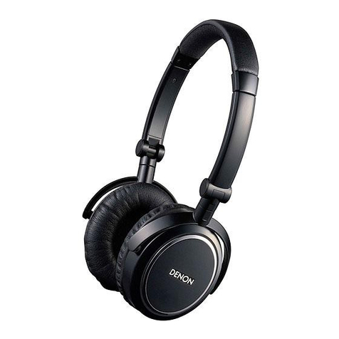 Denon AH NC732 - Headphones - Binaural owner's manual