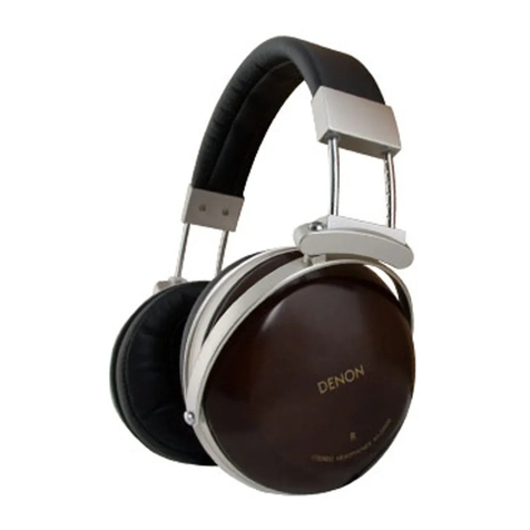 Denon AH D5000 - Headphones - Binaural User manual Denon AH D5000 - Headphones - Binaural User manual