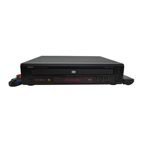 Denon DVM-1835 - DVD Changer User manual