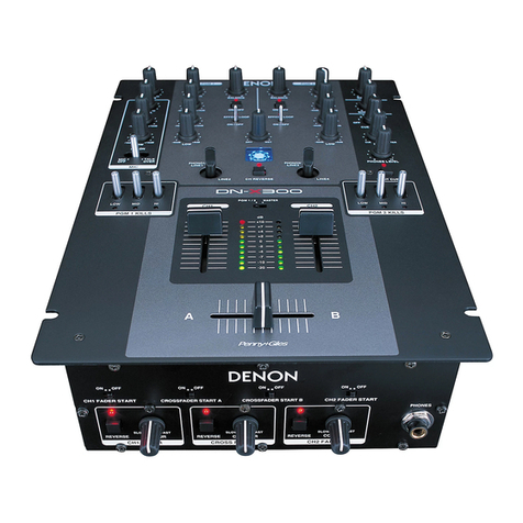 Denon DN-X300 operating instructions