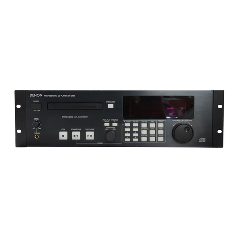 Denon DN-C680 User manual