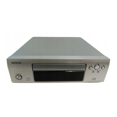 Denon DCD-F102 User manual