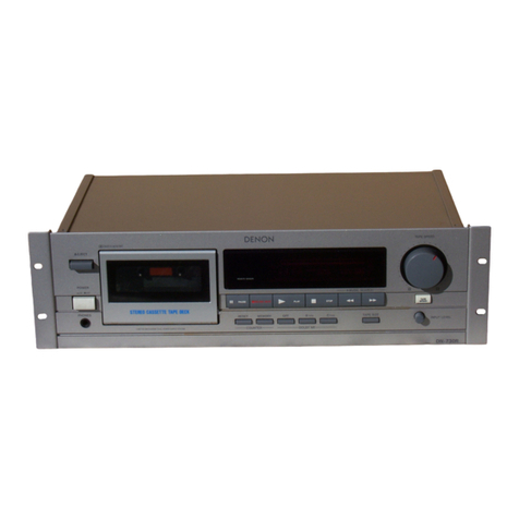 Denon DN-730R Service manual