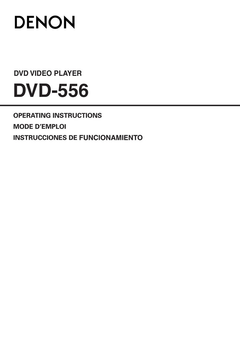 Denon DVD-556 User manual