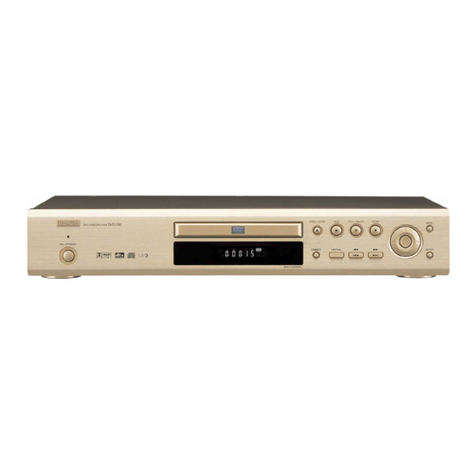 Denon DVD-700 User manual