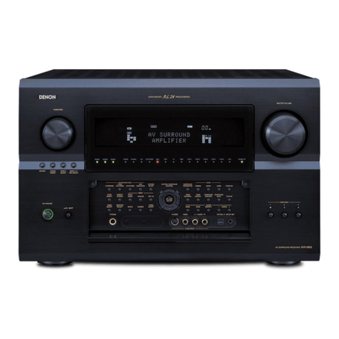 Denon AVR-5805 user manual