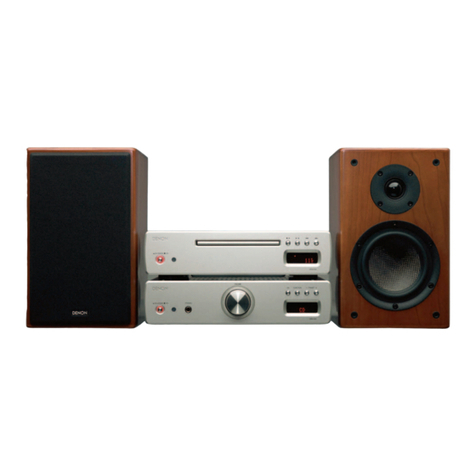 Denon DCD-CX3 - CD/Super Audio CD Player User manual
