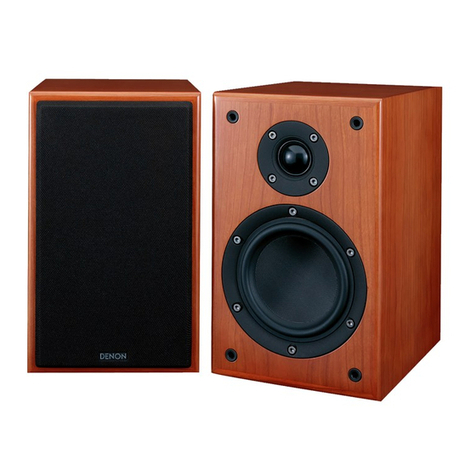 Denon Speaker SC-CX101 User manual