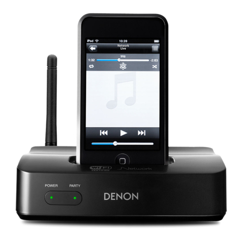 Denon ASD51W - Networking Client Dock owner's manual