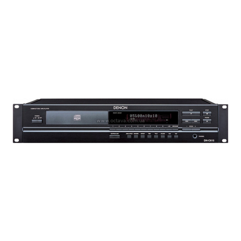 Denon DN-C615 User manual