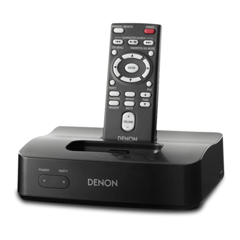 Denon ASD51N - Networking Client Dock User manual