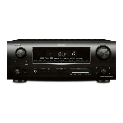 Denon AVR-2308CI User manual