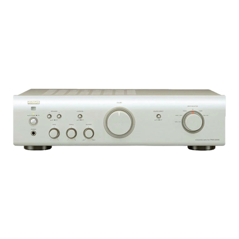 Denon PMA-500AE operating instructions
