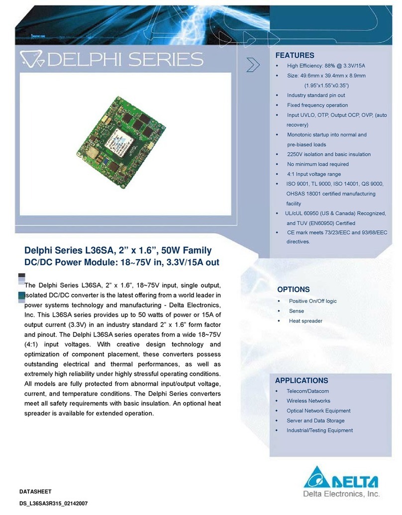 Delta Electronics L36SA datasheet
