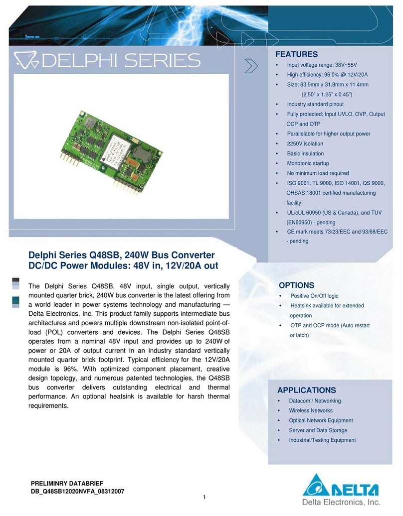 Delta Electronics Q48SB Specifications
