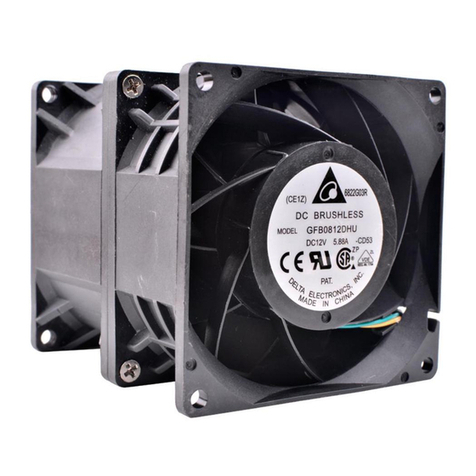 Delta Electronics GFB0812DHU Manual