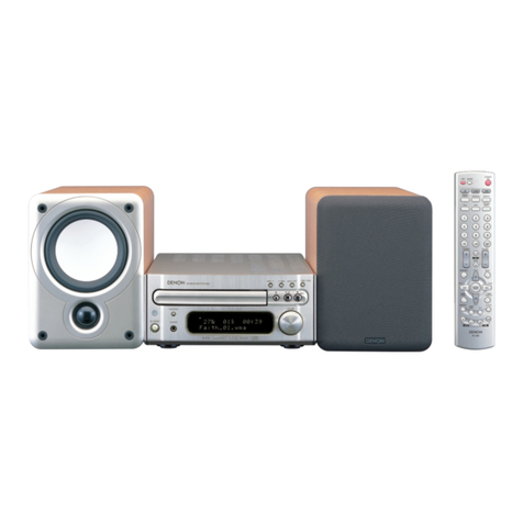 Denon DM33S - Micro System specification