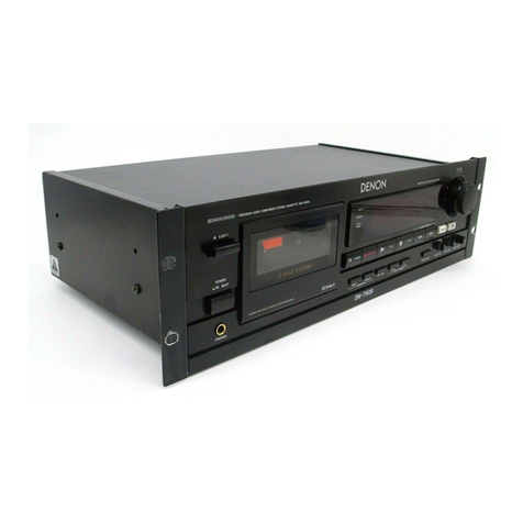 Denon DN-720R operating instructions
