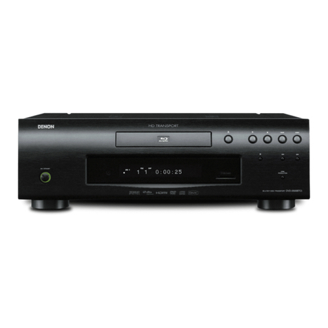Denon DVD-2500BTCi - Blu-Ray Disc Player User manual