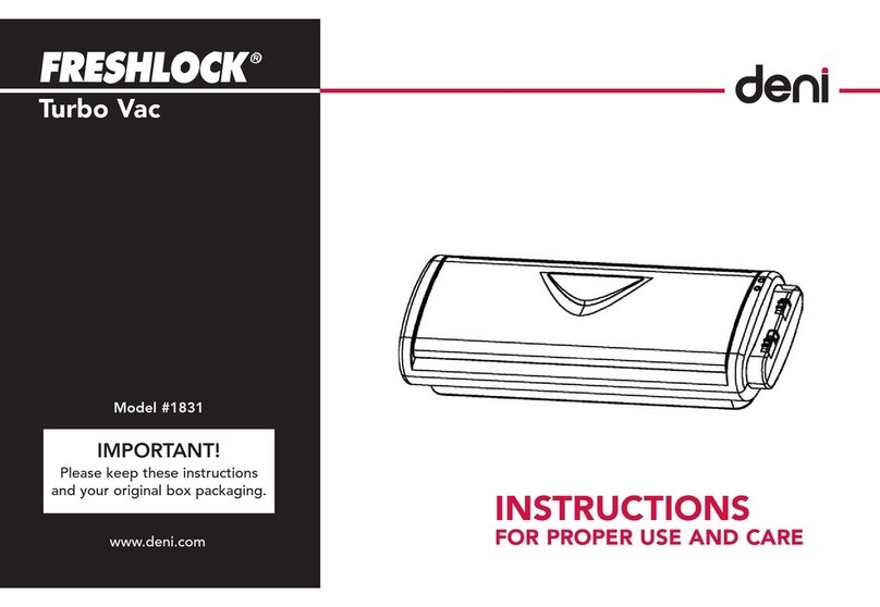 Deni Freshlock 1831 Use and care guide