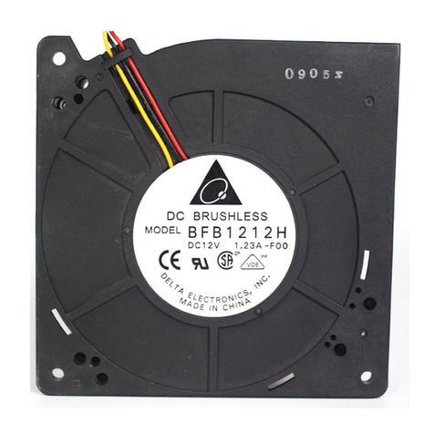 Delta Electronics BFB1212H Manual