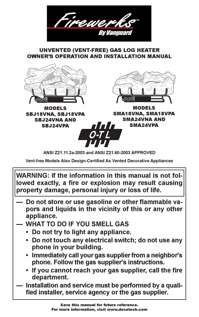 Firewerks SBJ18VNA Quick start guide
