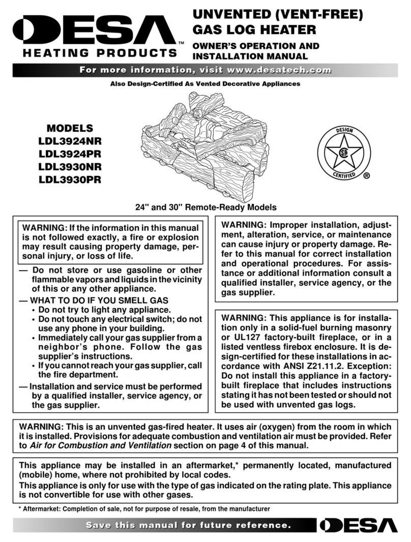 Desa LDL3924PR Quick start guide