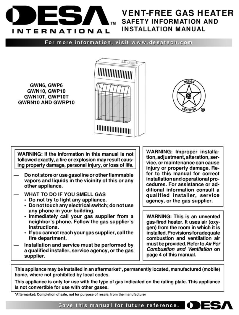 Desa GWRN10 Original instructions Desa GWRN10 Original instructions