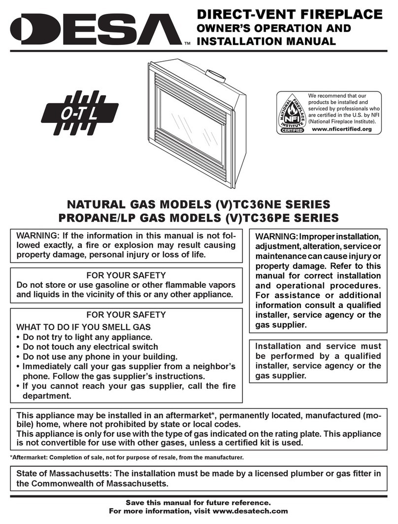 Desa VTC36NE SERIES Quick start guide