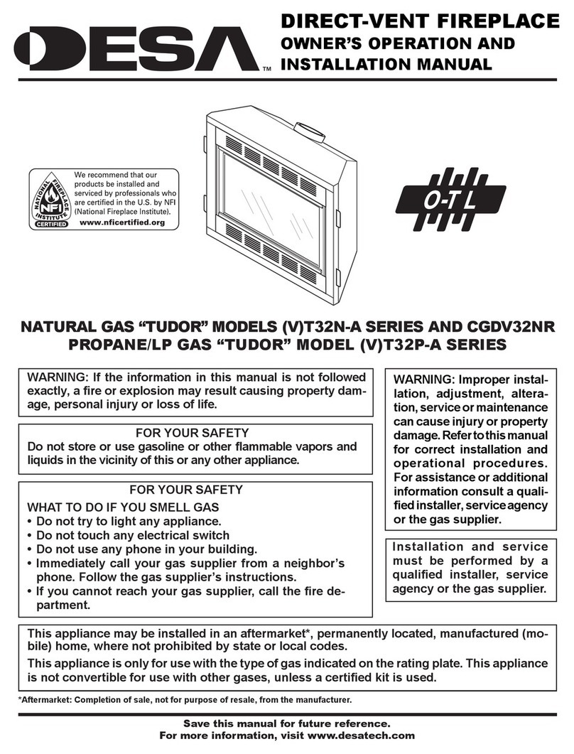 Desa "TUDOR" VT32N-A Series Quick start guide Desa "TUDOR" VT32N-A Series Quick start guide