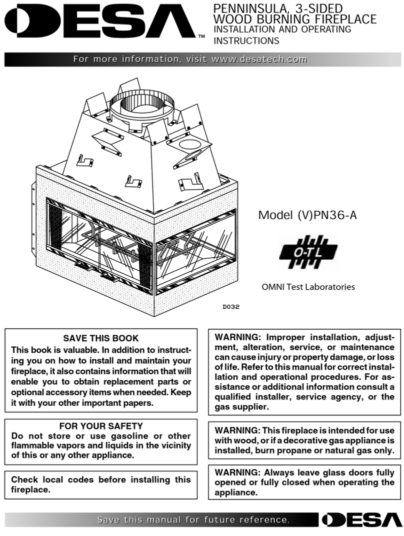 Desa (V)PN36-A Installation and operating instructions