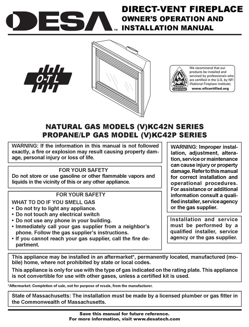 Desa VKC42N Series Quick start guide