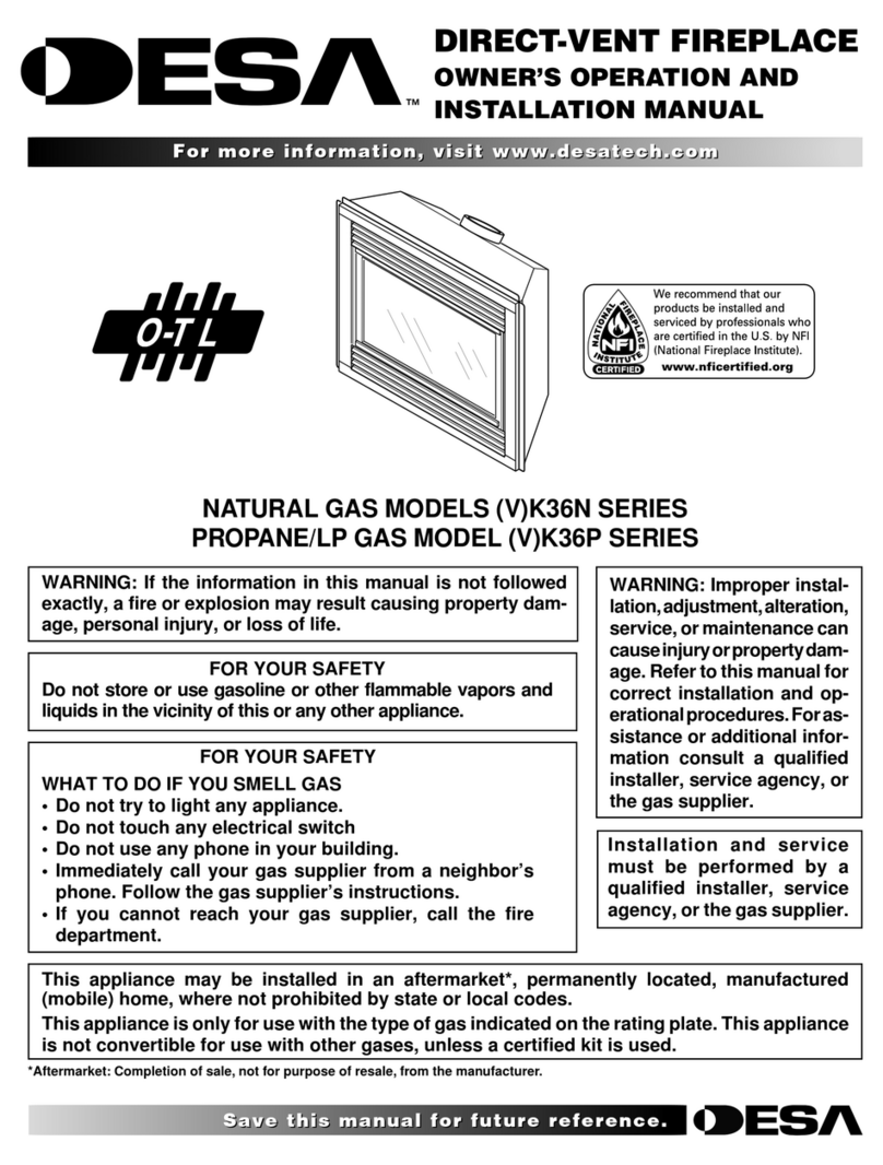 Desa VK36N SERIES Quick start guide
